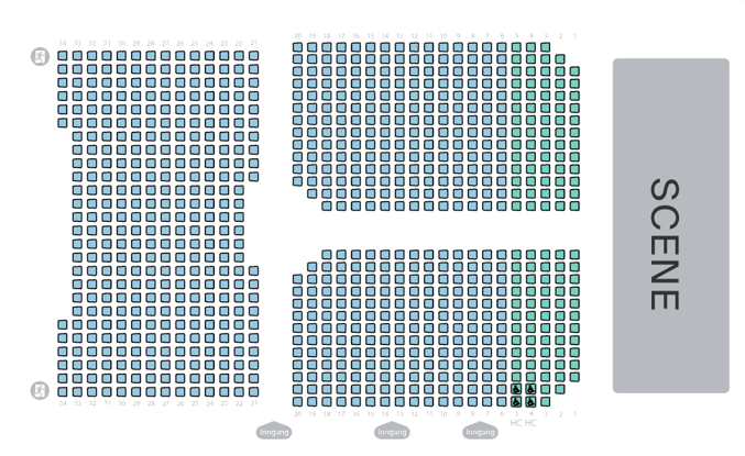 Seatmap exsample