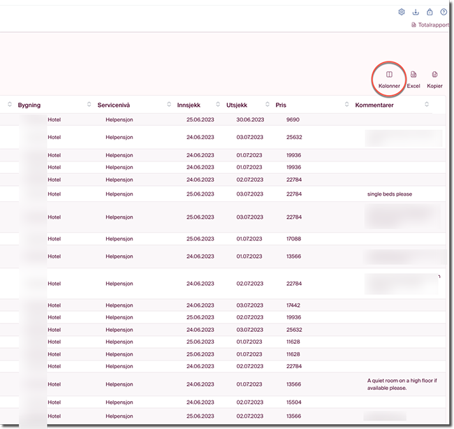 ibruk-booking-kolommer