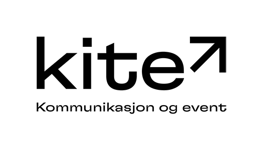 kite logo med tagline sort 300 px