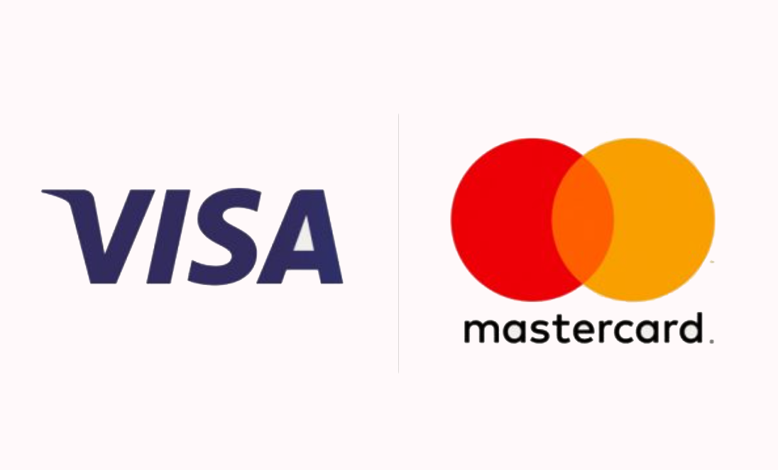 Betaling med Visa og Mastercard