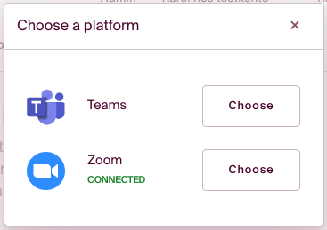 Add the integrated content link