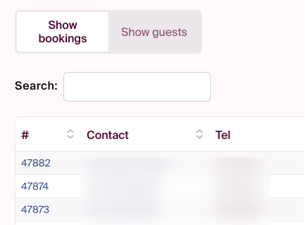 changing booking