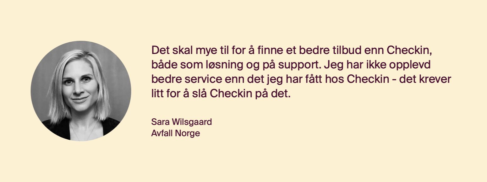 Avfall Norge quote Avfall Norge quote
